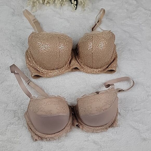 ‎AERIE Sequence and Lace Bras [SIZE 34D] - Picture 1 of 7